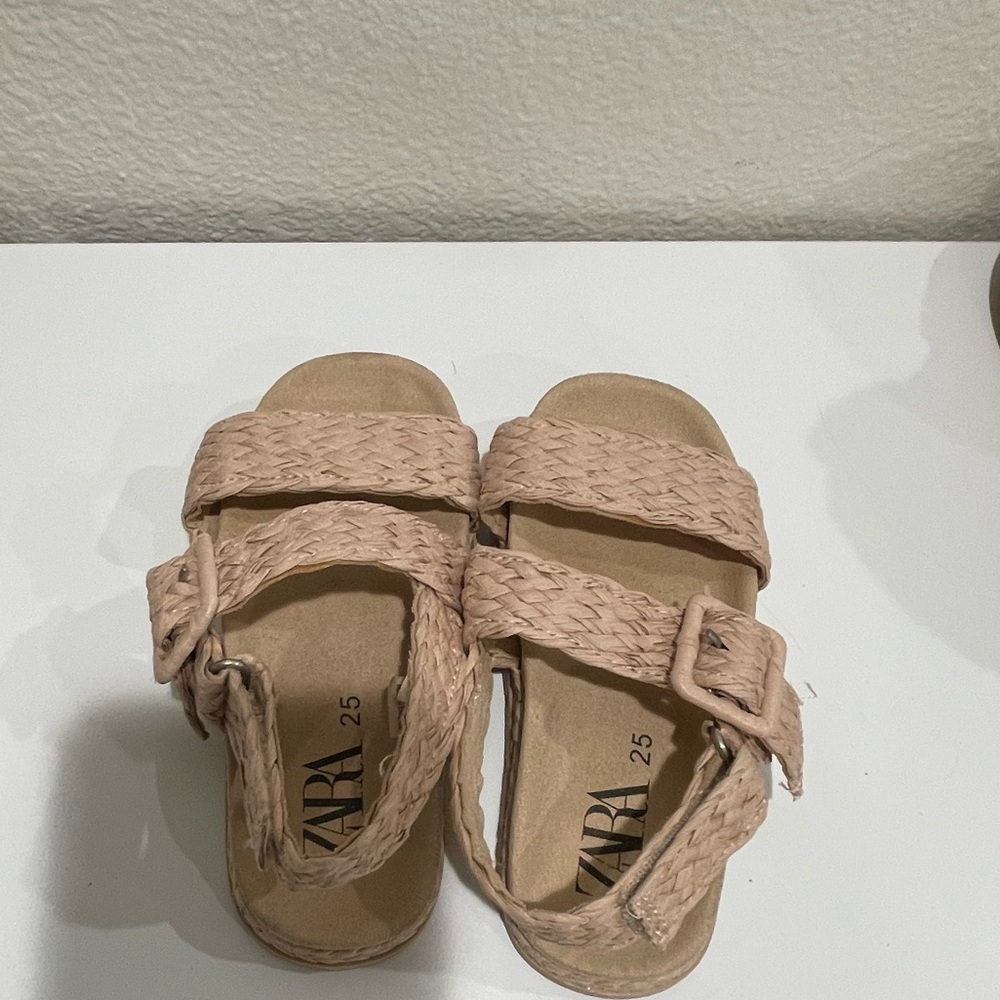 Zara toddler sandals.